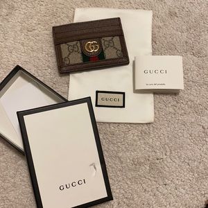 Authentic Gucci card holder